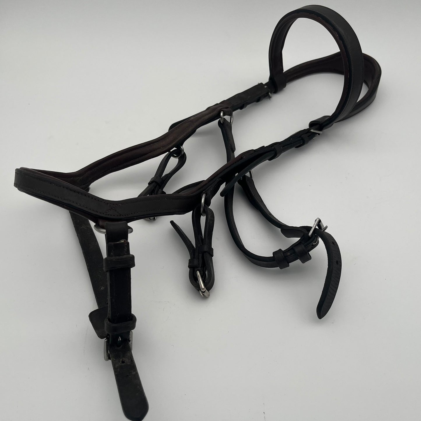 Brown Leather Micklem Bridle (Cob)