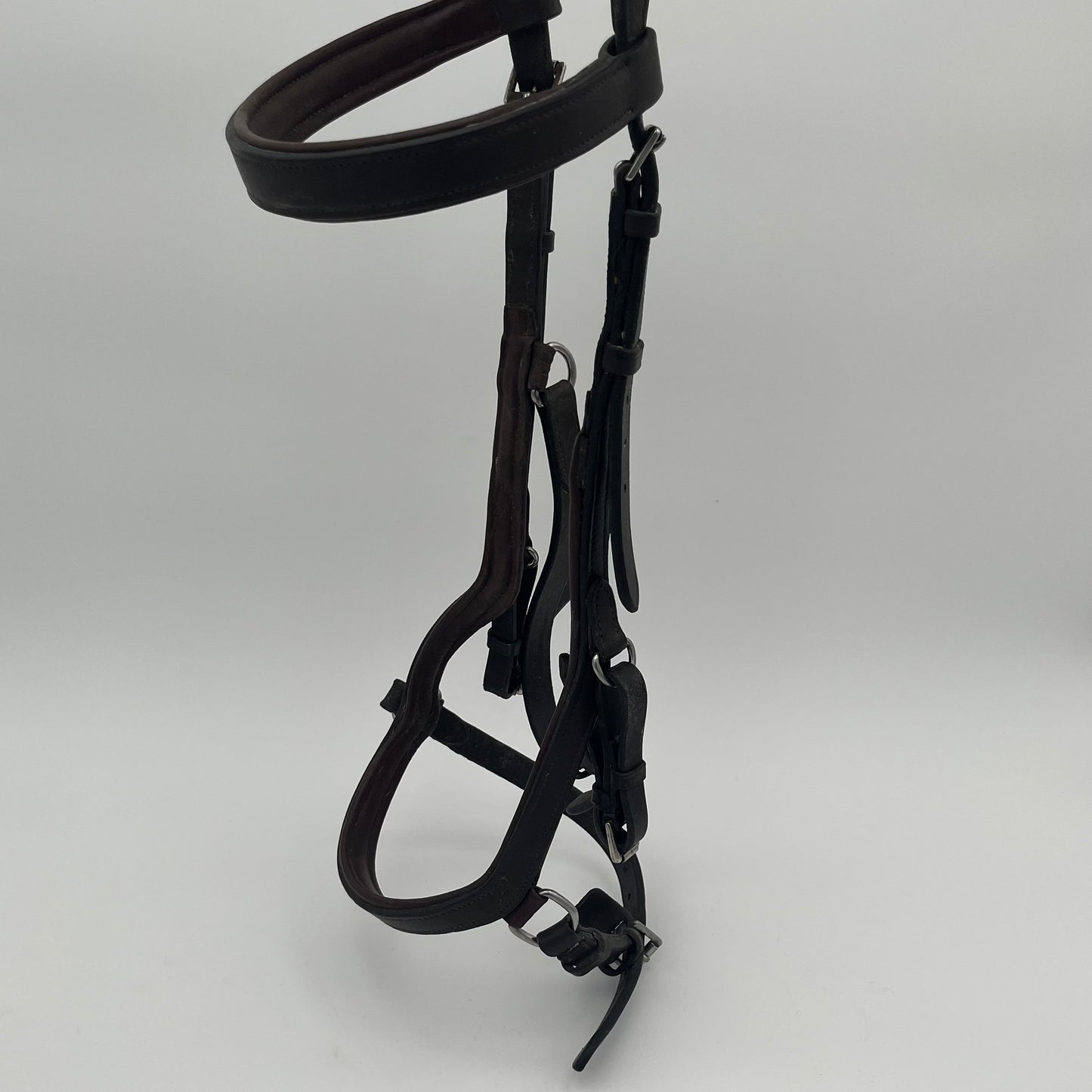 Brown Leather Micklem Bridle (Cob)