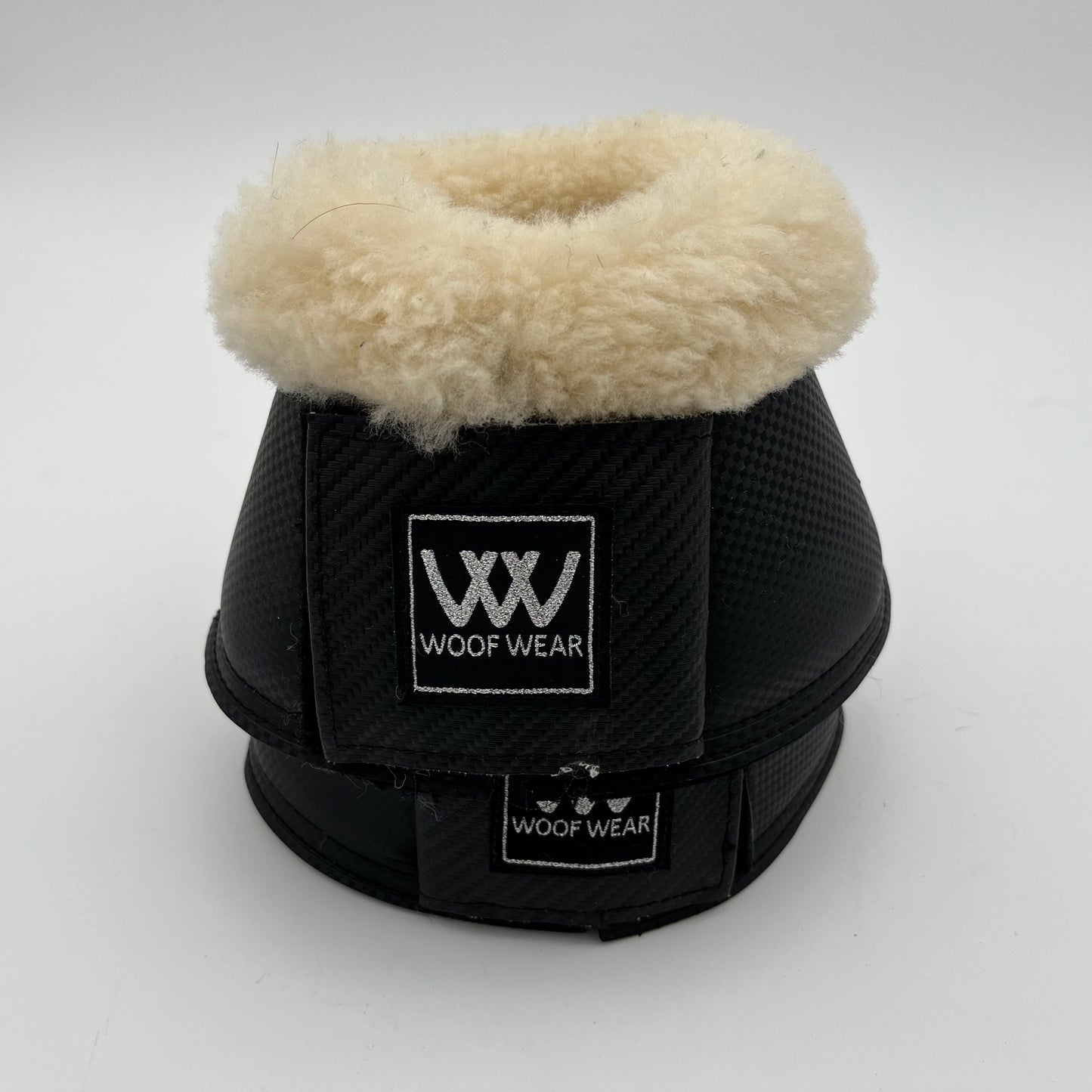 WoofWear Black Faux Wool Pro Overreach Boots