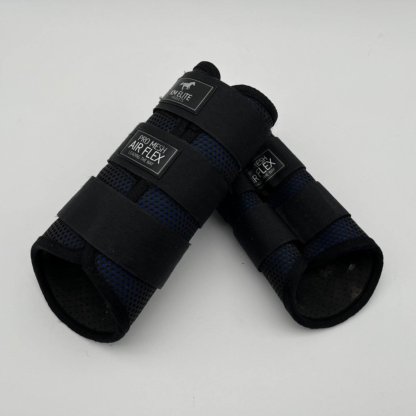 KM Elite Blue Pro Mesh Air Flex Brushing Boots