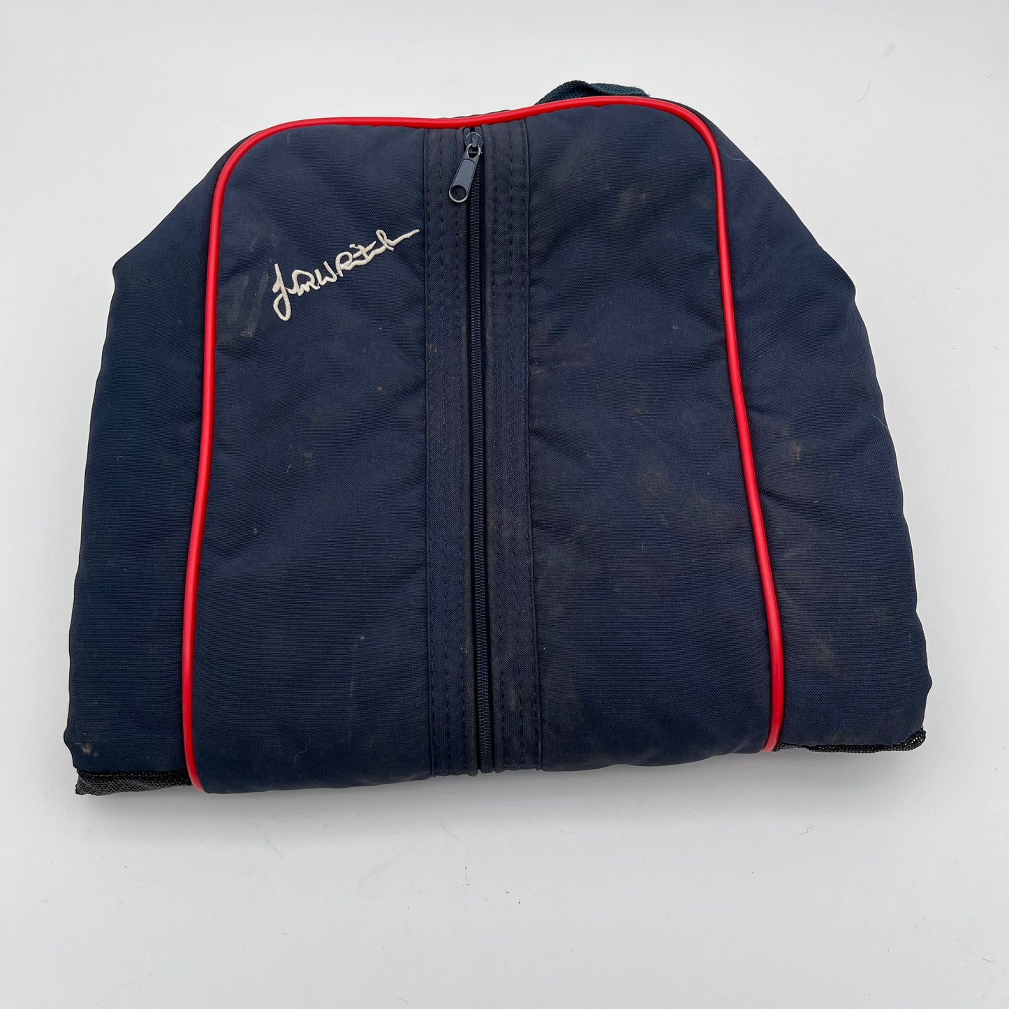 John Whitaker Navy & Blue Bridle Bag