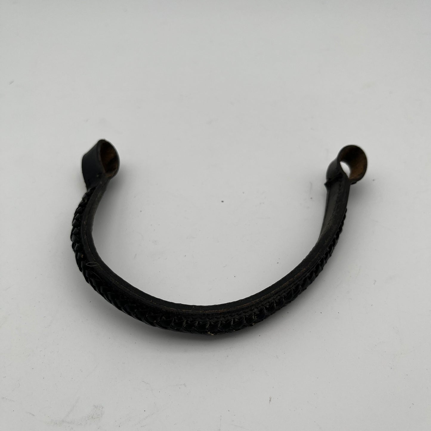 Black Plaited Browband