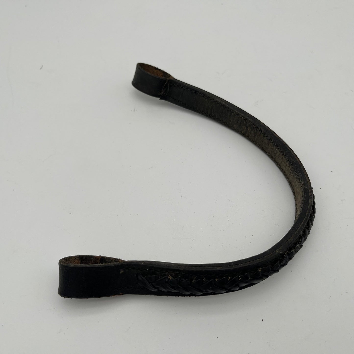 Black Plaited Browband